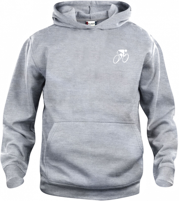 Clique - Hvidovre Cykelklub Basic Hoodie Kids - Grey