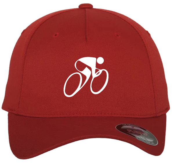 Flexfit - Hvidovre Cykelklub Cap - rood