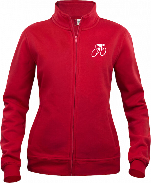 Clique - Hvidovre Cykelklub Cardigan Women - Red