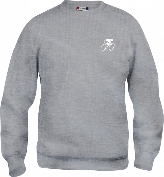 Clique - Hvidovre Cykelklub Sweatshirt Kids - Grey melange