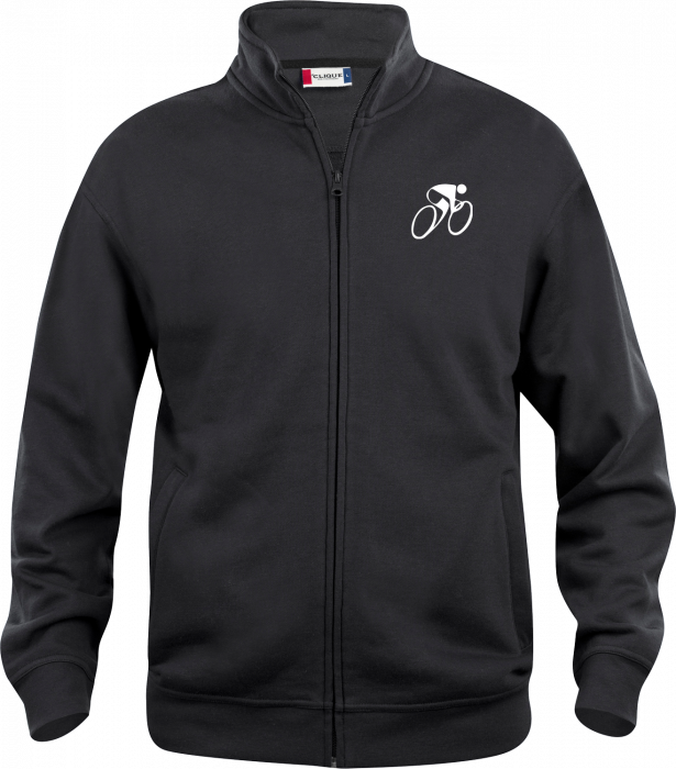 Clique - Hvidovre Cykelklub Cardigan Men - Black