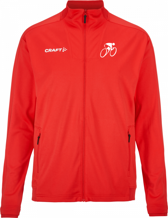 Craft - Hvidovre Cykelklub Full-Zip Men - Bright Red