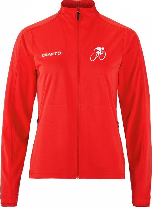 Craft - Hvidovre Cykelklub Full-Zip Women - Bright Red