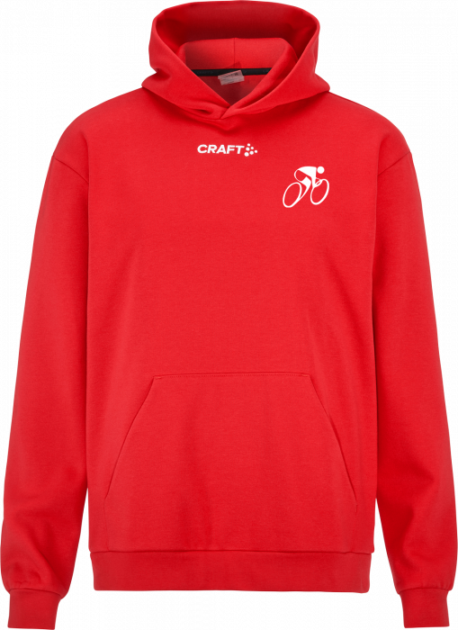 Craft - Hvidovre Cykelklub Hoodie Men - Rood