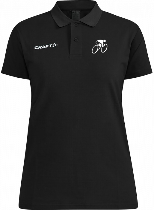 Craft - Hvidovre Cykleklub Polo Dame - Sort