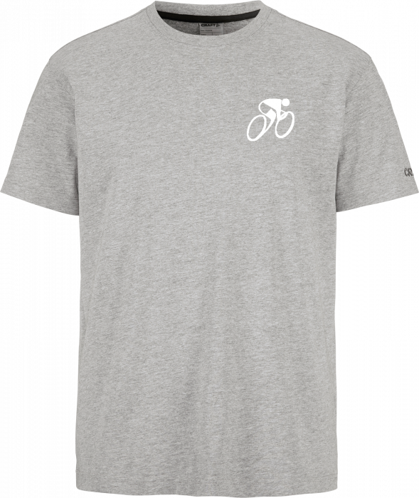 Craft - Hvidovre Cykelklub T-Shirt Men - Grå Melange DK